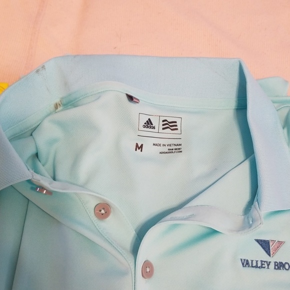 2 Mens Adidas Golf Shirts - Picture 4 of 4